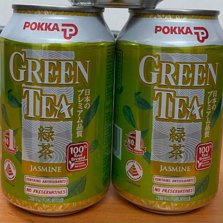 Pokka Green Tea (300ml/can)